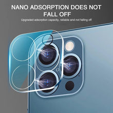 Load image into Gallery viewer, Full Cover HD Back Camera Glass Protectors for iPhone 13 12 Pro Max 13Mini Lens Protective Glass Film on IPhone 11 14 PRO MAX XS Ultra Thin Tempered Glass Camera Lens Screen Protector