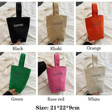 Load image into Gallery viewer, Casual Handbags Canvas Shoulder Crossbody Bags Large Capacity Shopper Bag Letters Shoulder Crossbody Bags Purse
