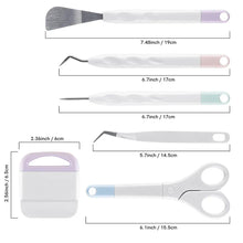 Load image into Gallery viewer, 6pcs Craft Vinyl Weeding Tools Set - DIY Silhouette & Carving Kit for Cricut Makers