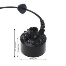 Load image into Gallery viewer, 1 LED Super Ultrasonic Mist Creator Fogger Nebulizer Water Fountain Vaporizer