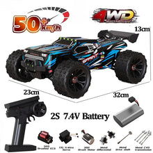 Load image into Gallery viewer, 9522PRO 1:16 RC Car - 85KM/H Brushless 4WD Off-Road Drift Racing Truck with LED Lights, Professional High-Speed Remote Control Car