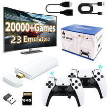 Load image into Gallery viewer, M15 4K Game Stick Mini Video Games Consoles Retro Handheld 20000 Games Player HD Video Game Stick 2.4G Double Wireless Controlle