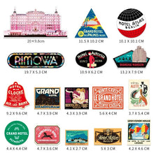 Load image into Gallery viewer, 30 Pcs Stickers Travel Retro Sets Aesthetic Decals for Laptop luggage Travel Case Decorate Waterproof Pegatinas