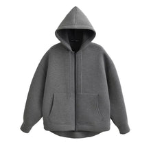 Load image into Gallery viewer, Autumn Women’s Hooded Jacket – Long Sleeve Zipper Coat
