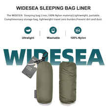 Load image into Gallery viewer, Outdoor Camping Sleeping Bag Liner Ultralight Mummy Sleeping Bag Backpack Liner Single Person Travel Sleeping Bag