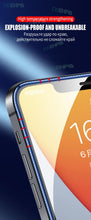 Load image into Gallery viewer, 9D Anti-burst Tempered Glass For Iphone 14 Plus 13 12 11 Pro Max Mini Screen Protector Iphone X Xr Xs Max Protective Film 9h Tempered Glass Film Case-friendly Screen Protector For Iphone