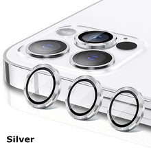 Load image into Gallery viewer, Camera Lens Protectors For iPhone 14 Pro Max Camera Metal Ring Protector Case Glass for iPhone 13mini 14plus 13 14pro Lens Film Camera Lens Protector Tempered Glass Camera Lens Protector