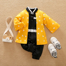 Load image into Gallery viewer, Newborn Baby Anime Cape Style Children Long Sleeve Cotton Bodysuit, Cute Kids Boys Girls Romper