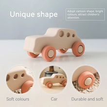 Load image into Gallery viewer, Montessori Silicone Baby Car Teether Educational Toy