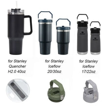 Load image into Gallery viewer, 1PC 40Oz Sealing Bottle Cover Splash Spill Proof Plain Plastic Replacement Lids for Stanley Quencher H2.0 40oz Tumber Cup