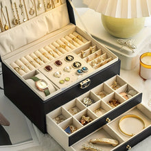 Load image into Gallery viewer, Jewelry Storage Box – Necklace & Earrings Organizer for Gifts