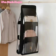 Load image into Gallery viewer, Hanging Closet Organizer Bag - Eco-Friendly 3D Transparent Storage for Tote Bags & Purses