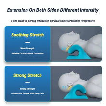 Load image into Gallery viewer, C-Type Neck & Shoulder Relaxer Cervical Traction Massage Pillow