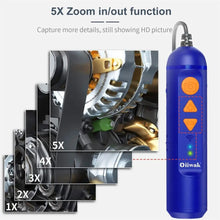Load image into Gallery viewer, Oiiwak WiFi Endoscope Camera 5MP Auto Focus Wireless Borescope 1944P 14mm Pipe Sewer Plumbing Snake Camera Mini Camera