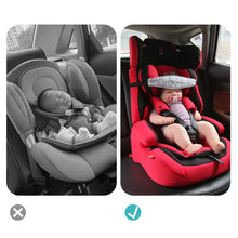 Load image into Gallery viewer, Infant Carseat Head Support Pillow with Adjustable Straps for Babies