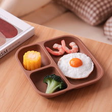Load image into Gallery viewer, BPA Free Silicone Divided Suction Baby Plate