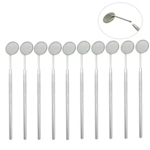 Load image into Gallery viewer, 10pcs Stainless Steel Dental Forceps Dental Twezzers Dental Mouth Mirror Teeth Probe Dental Instrument Tooth Examination Tools