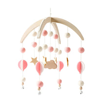 Load image into Gallery viewer, Wooden Baby Rattle Crib Mobile Holder for Newborns