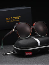 Load image into Gallery viewer, BARCUR Oversized Square Polarized Sunglasses for Women – Fashion Gradient Lens Summer Eyewear with UV400 Protection – Lightweight PC Comfortable Frame Trendy Street Style Shades for Summer Shopping Beach & Travel