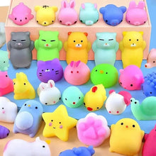 Load image into Gallery viewer, 20PCS Cute Animal Squishy Toys – Soft Rubber Stress Relief Gifts