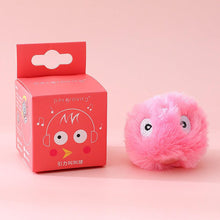 Load image into Gallery viewer, Smart Fluffy Plush Cat Ball Toys Interactive Chirping Balls Cat Kicker Toys 3 Lifelike Sounds Fun Kitty Kitten Toys Interactive Electric Cat Ball with Sound