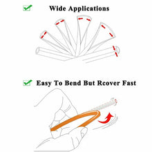 Load image into Gallery viewer, 72pcs Bicycle Wheel Spoked Protector Wraps 24cm Wheel Rim Spoke Wrap Kit for Motorcycle Bike Color Rims Skin Trim Covers Pipe