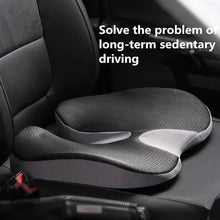 Load image into Gallery viewer, Orthopedic Memory Foam Seat Cushion – Non-Slip Tailbone & Sciatica Relief Pillow for Office Chair and Car Seat