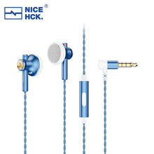 Load image into Gallery viewer, NiceHCK EB2S PRO HIFI Wired Microphone Earphone 15.4mm Dynamic Unit Earbud Bass Headset With Silver Plated OCC Mixed Cable IEM