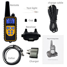 Load image into Gallery viewer, VIP Electric Dog Training Collar Waterproof Dog Bark Collar Pet With Remote Control Rechargeable Anti Barking Device Equipment