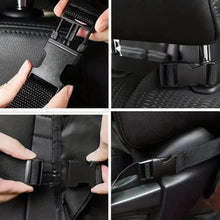 Load image into Gallery viewer, Black Multi-Grid Car Seat Back Storage Bag Organizer
