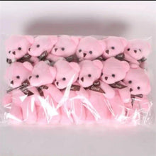 Load image into Gallery viewer, 12pcs Mini Teddy Bear Plush Toys – Soft Keychain & Party Gift Dolls
