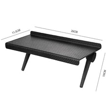 Load image into Gallery viewer, Adjustable Screen Storage Rack - No-Drill Shelf for TV & Computer Monitors