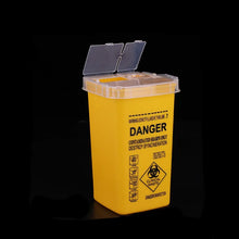 Load image into Gallery viewer, 1L Tattoo Medical Plastic Sharps Container Knife Blade Case Needle Disposal Tips Accessories Waste Box