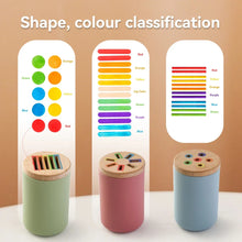 Load image into Gallery viewer, Montessori Silicone Color Matching Bucket Toy