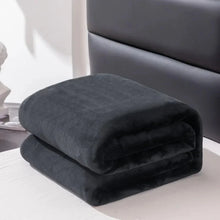 Load image into Gallery viewer, 2025 new solid color simple plush blanket multi-functional Farley plush thickened warm blanket