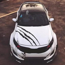Load image into Gallery viewer, Monster Claw Car Sticker – Reflective Ghost Paw Scratch Vinyl Decal for Hood & Headlights | DIY Auto Exterior Decoration