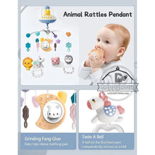 Load image into Gallery viewer, Musical Baby Crib Mobile - Lights, Music & Projection | Remote Control Crib Toy for Newborns