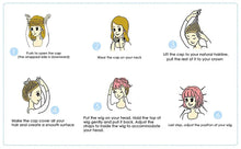 Load image into Gallery viewer, Short Curly Black Wigs for Women Synthetic Natural Wavy Costume Cosplay Party Wig