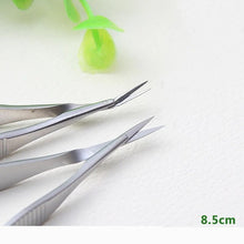 Load image into Gallery viewer, New Ophthalmic microsurgery Stainless steel scissors animal experiment 8.5cm Venus scissors surgical tools