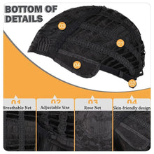 Load image into Gallery viewer, Short Wavy Bob Wigs with Bangs for Women Short Bob Curly Wig Synthetic Hair Wavy Wigs Heat Resistant Fiber Wig