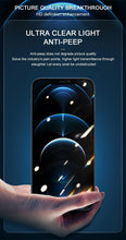 Load image into Gallery viewer, 3PCS Privacy Protective Glass For iPhone 11 12 13 14 Pro Max Anti Spy Tempered Glass on iPhone Xs Max X XR Screen Protector Film Privacy Screen Protector for iPhone
