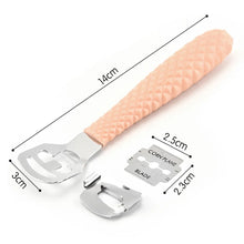 Load image into Gallery viewer, Professional Feet Care Tools Beauty Heel Cuticle Scraper Cutter Foot Care File Tool Pedicure Razor Blades for Pedicures Product