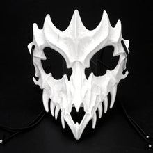 Load image into Gallery viewer, Halloween Half-Face Mask - Dragon, Tiger, Tengu, Wolf, and Skull Designs