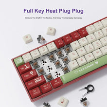 Load image into Gallery viewer, AJAZZ AK680 Mechanical Keyboard ABS Keycap 68 Keys Wired Wireless Bluetooth Gamer Keyboard Hot Swap Custom Gasket for Pc Laptop