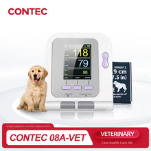 Load image into Gallery viewer, CONTEC Vet Electronic Sphygmomanometer Automatic Blood Pressure Monitor Tonometer with Download PC Software CONTEC08A-VET