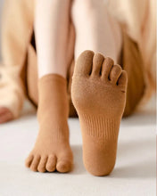 Load image into Gallery viewer, Five Finger Socks Women's Medium Tube Spring and Autumn Thin Cotton Women's Split Toe Socks Deodorization Sweat-absorbing Socks (RPM Women's)