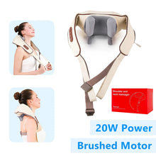 Load image into Gallery viewer, Foreverlily 26W Neck & Shoulder Massager Wireless Back Kneading Shawl