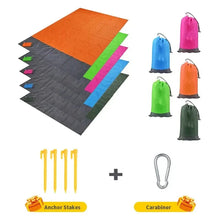 Load image into Gallery viewer, Waterproof Pocket Beach Mat β Lightweight Folding Outdoor Blanket for Camping & Picnics