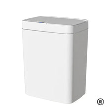 Load image into Gallery viewer, Smart Bathroom Trash Can Automatic Bagging Electronic Trash Can White Touchless Narrow Smart Sensor Garbage Bin Smart Home 15L