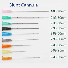 Load image into Gallery viewer, High Tougthness Disposable Hypodermic Fill Needle 14G 18G 21G 22G 23G 25G 27G 30G Canula Micro Blunt Tip Cannula With Filter